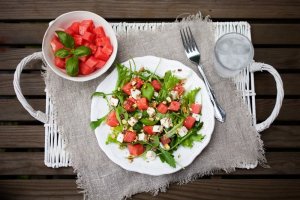 Watermelon Feta Salad Recipe Image