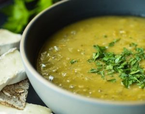 Green Split Pea Soup Recipe Image