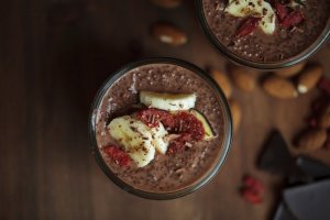 Chocolate Chia Pudding Recipe Image