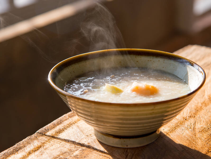 Chicken & Rice Congee- anti-cancer recipes- cook for your life
