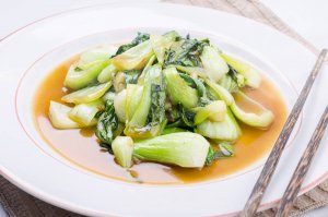 Soy Braised Bok Choy Recipe Image