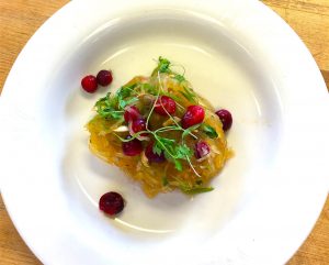 Espaguetis de calabacín con salsa agridulce Recipe Image