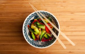 Stir-Fried Bok Choy & Red Pepper Recipe Image