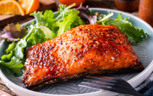 Maple-Glazed Salmon Recipe Image