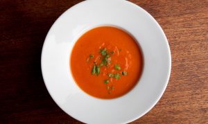Tomato & Sweet Potato Soup Recipe Image