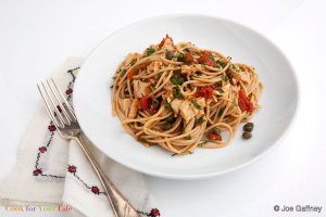 Spicy Tuna Pasta Recipe Image