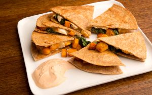Chicken, Squash & Kale Quesadilla Recipe Image