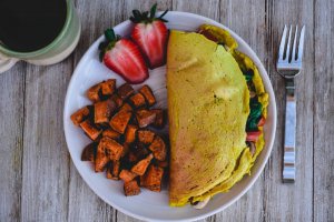 Vegan Omelet Recipe Image