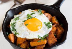 Vegetarian Sweet Potato Hash Recipe Image