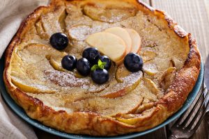 Whole Wheat Apple Dutch Baby Recipe Image