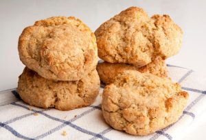 Whole Wheat Yogurt Biscuits Recipe Image